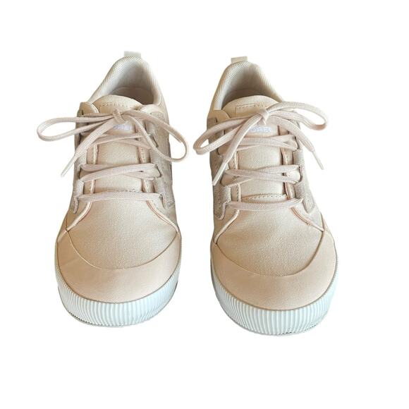 SOREL Out N About III Women Size 9 Peach Low Waterproof Canvas Platform Sneakers - Picture 9 of 9